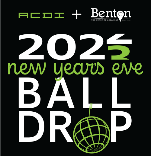 2022 NYE Ball Drop Black Background